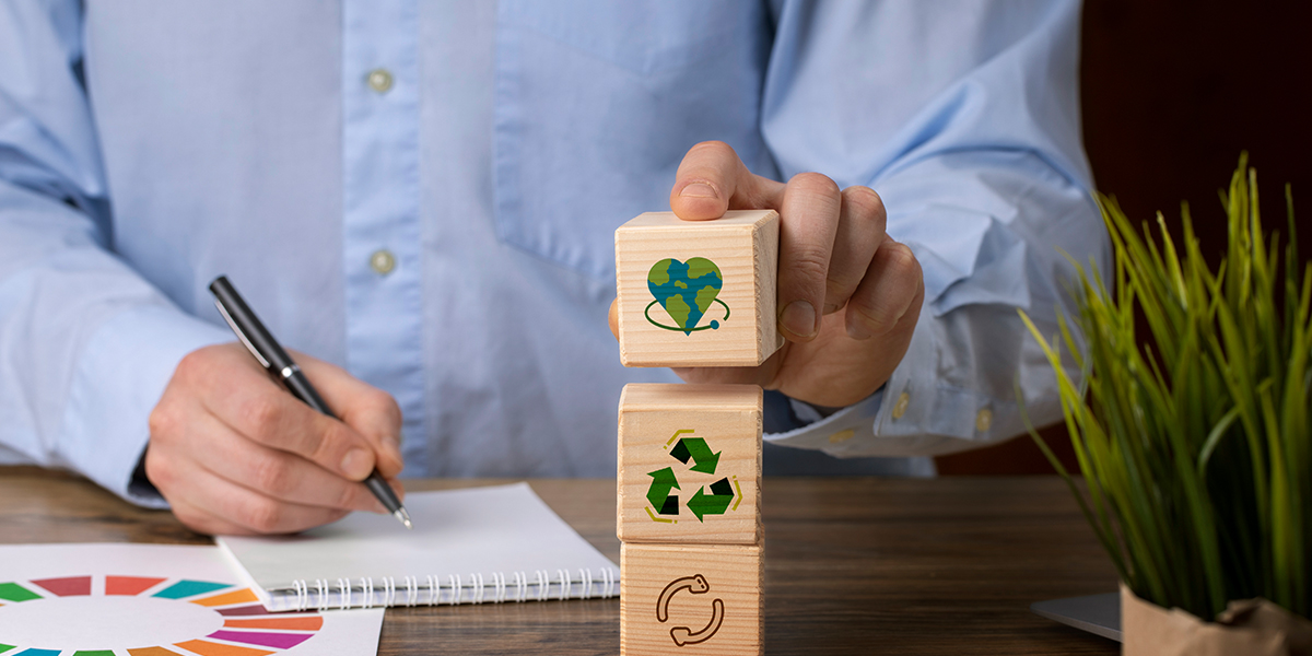 Imagem para ilustrar a matéria em que nosso sócio e Diretor Financeiro Ronaldo Varella e a nossa gerente de Recursos Humanos Fatima Barreiras compartilham com o portal "RH Pra Você" os detalhes dos desafios enfrentados ao longo da jornada em busca do selo de Empresa B.