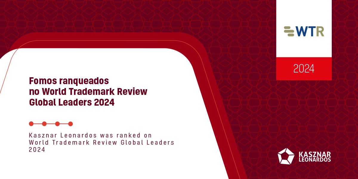 Fomos premiados pelo WTR Global Leaders 2024