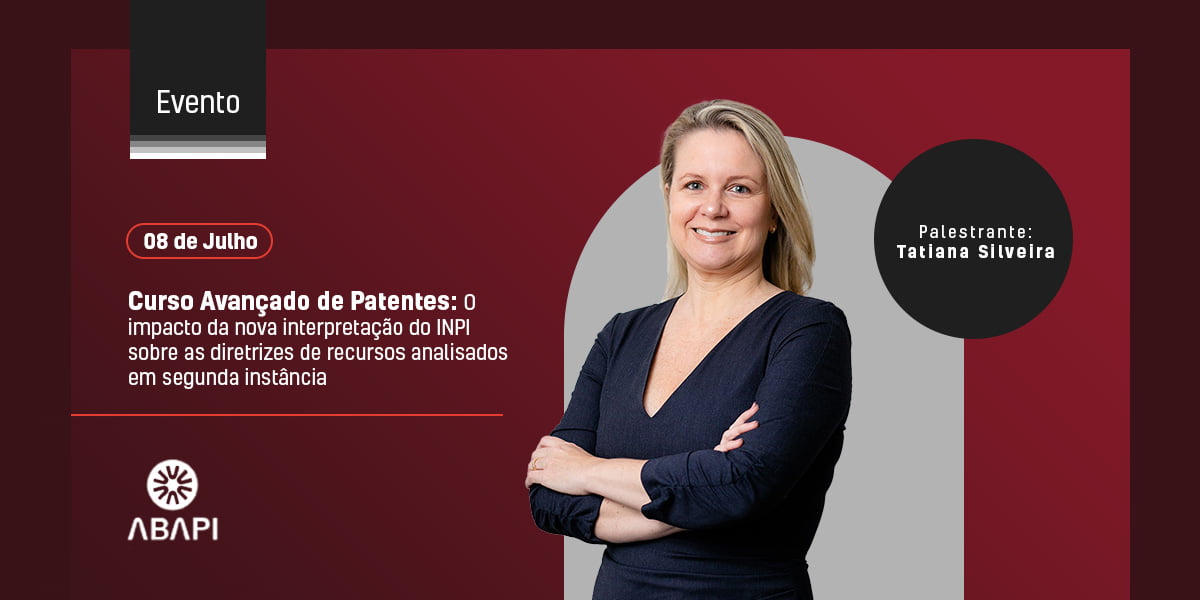 Tatiana Silveira em curso de patentes avançado da ABAPI