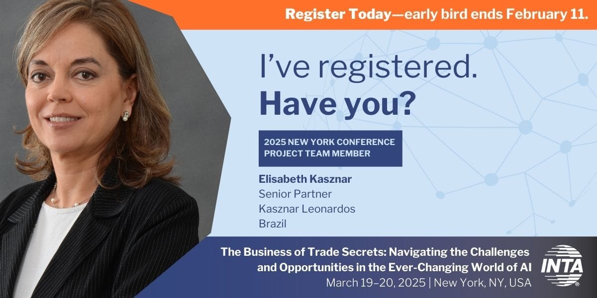 Elisabeth Kasznar estará na 2025 The Business of Trade Secrets Conference